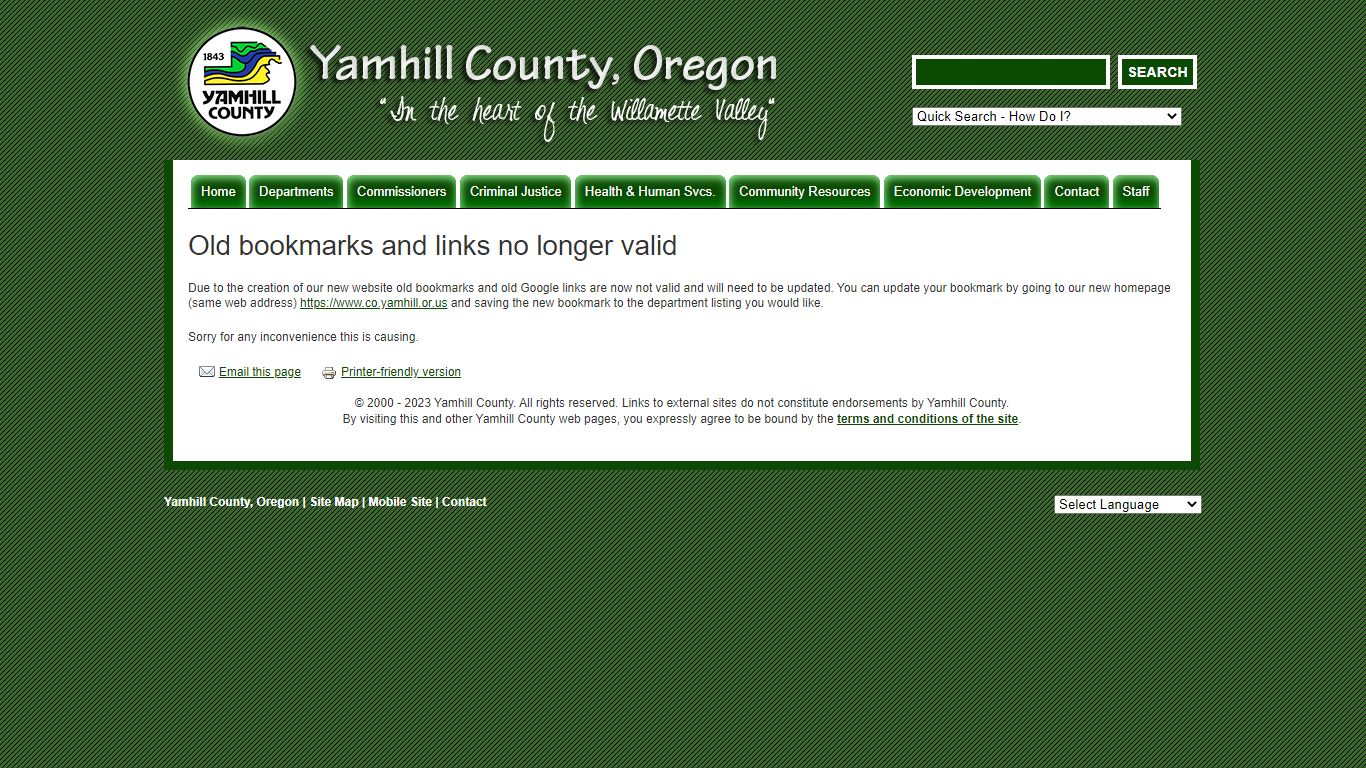 INMATE VISITATION - Yamhill County, Oregon